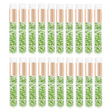 20-piece crystal eyelash cleaning brush set for false eyelash extensions, eyelash shampoo, and blackhead removal by HSF Marketplace.