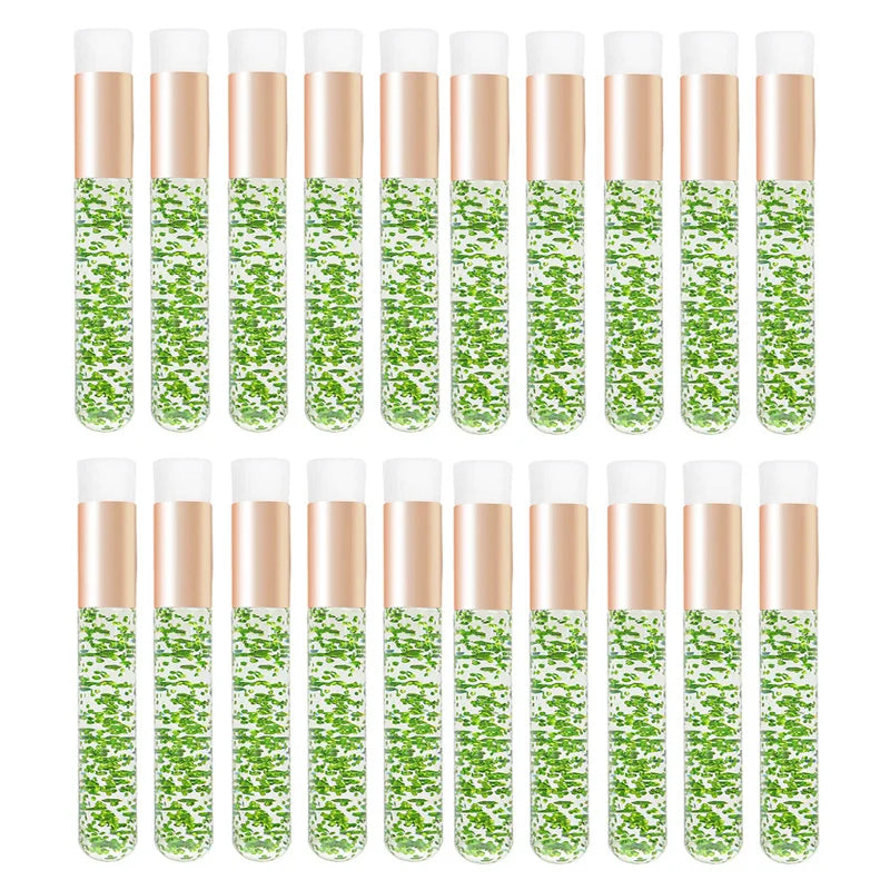20-piece crystal eyelash cleaning brush set for false eyelash extensions, eyelash shampoo, and blackhead removal by HSF Marketplace.