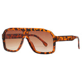 Vintage square sunglasses by HSF Marketplace, unisex rectangular eyewear for women and men, stylish sun glasses with black frames.