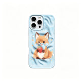 Cartoon Fox iPhone Case for Apple Models 11-18 with Unique Design