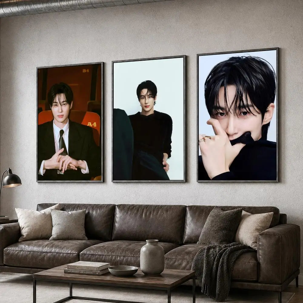 Byeon Woo Seok K-drama poster for aesthetic wall decor, K-culture merch by HSF Marketplace