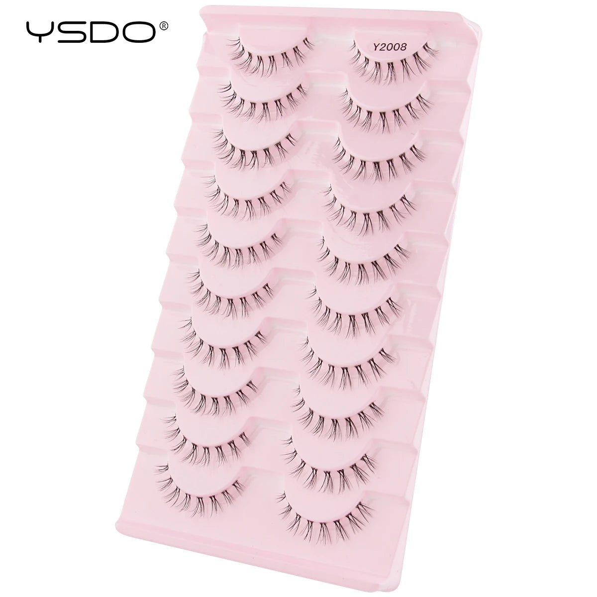 Natural full 3D false eyelashes by HSF Marketplace for cat eye looks