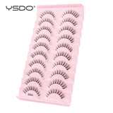 Natural full 3D false eyelashes for cat eye looks by HSF Marketplace