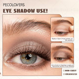 10-piece HSF glitter highlight eyeshadow palette with mashed potato texture and lasting shimmer shades