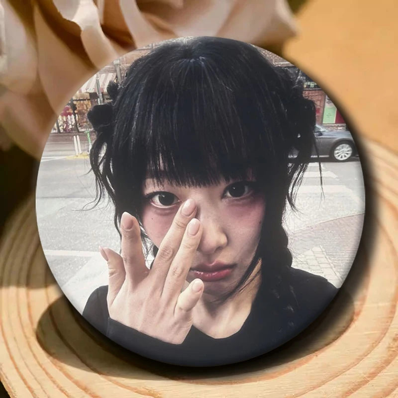 YVES soft button pins for LOONA fans, cute K-pop accessories by HSF Marketplace