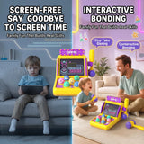 Kids Hammer Light Up Monster Challenge Game Console by HSF Marketplace, colorful interactive sensory toy for children ages 3+