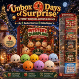 Christmas fidget squishy dumpling advent calendar by HSF Marketplace, 9-day blind box sensory toy countdown gift