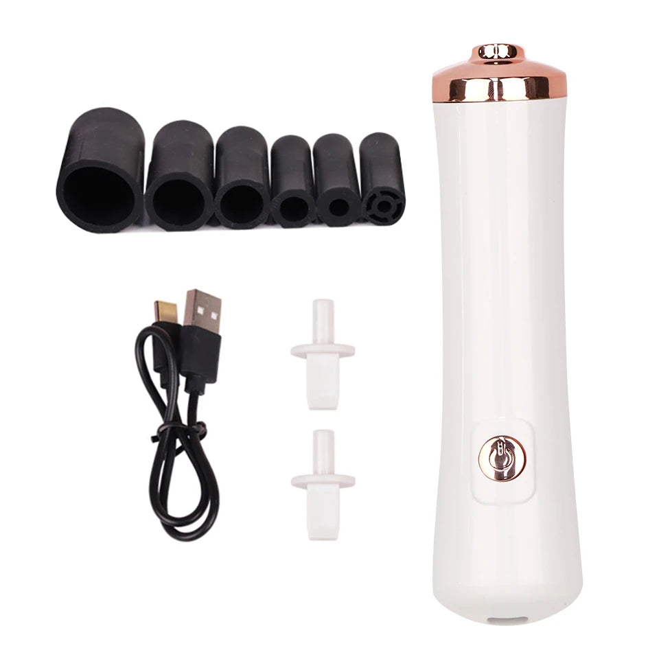 HSF Marketplace portable USB eyelash glue shaker device with digital controls for false eyelash adhesive and tattoo ink liquids.