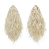 Curly clip-in ponytail extension with easy-wear design for everyday styling