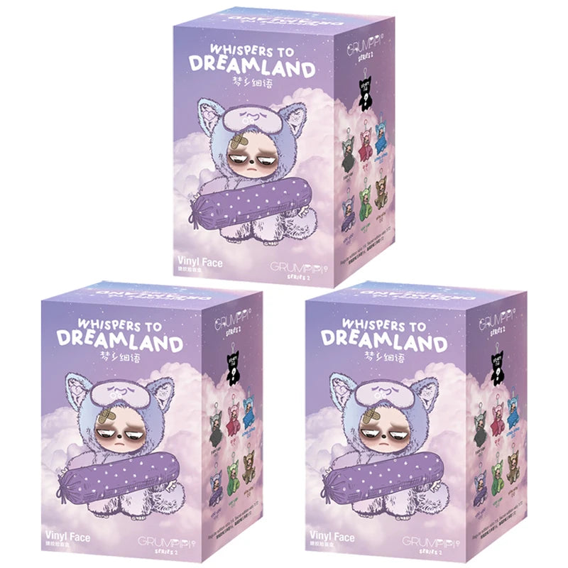 Grumpipi Whispers to Dreamland Series V2 blind box vinyl doll keychain pendant figure by HSF Marketplace