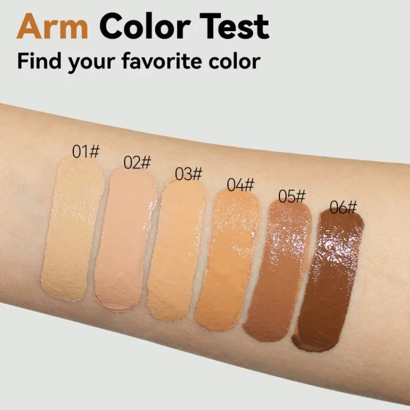 HSF Marketplace oil-control matte BB cream foundation liquid with full coverage and waterproof concealer finish