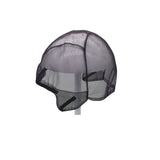Five-pack purple breathable mesh wig caps for wig making by HSF Marketplace