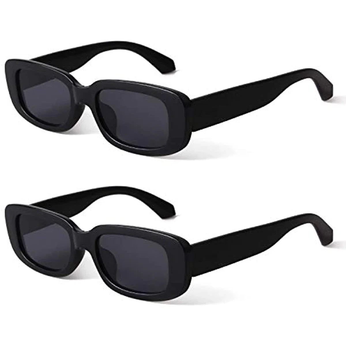 BEGREAT retro small rectangle sunglasses by HSF Marketplace, vintage female eyewear with UV400 protection