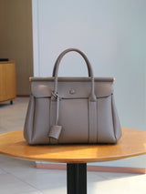 Vintage style women's handbag by HSF Marketplace featuring a soft leather flap messenger bag for office and commute use.