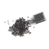 1000 pcs hair extension micro ring link beads 5mm silicone lined beads suitable for human hair extensions