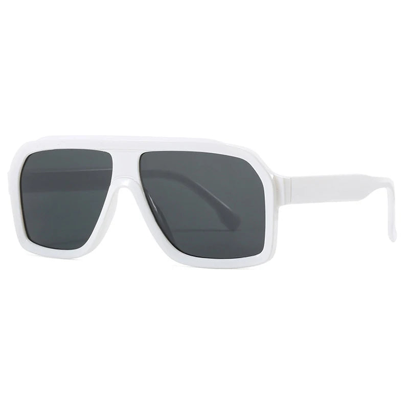 New Pilot Vintage Square Sunglasses by HSF Marketplace featuring rectangular frames for women and men, stylish eyewear for sun protection.
