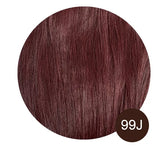 7-piece clip-in human hair extensions, natural straight Remy hair weft, 12–26 inch lengths for women