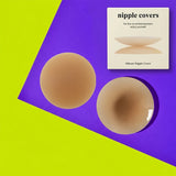 Invisible self-adhesive nipple covers for women, 2-piece lingerie pack by HSF Marketplace