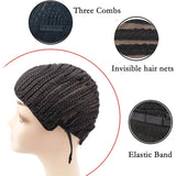 Breathable braided crochet hair wig cap for synthetic wigs by HSF Marketplace