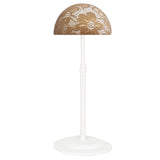 1PC Wig Stand Adjustable Height Portable Wig Holder Stands Non-Slip Wig Head Holders Sturdy Plastic Wig Head Stand
