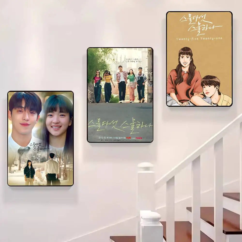 Korean anime poster for Twenty Five Twenty One home decor by HSF Marketplace