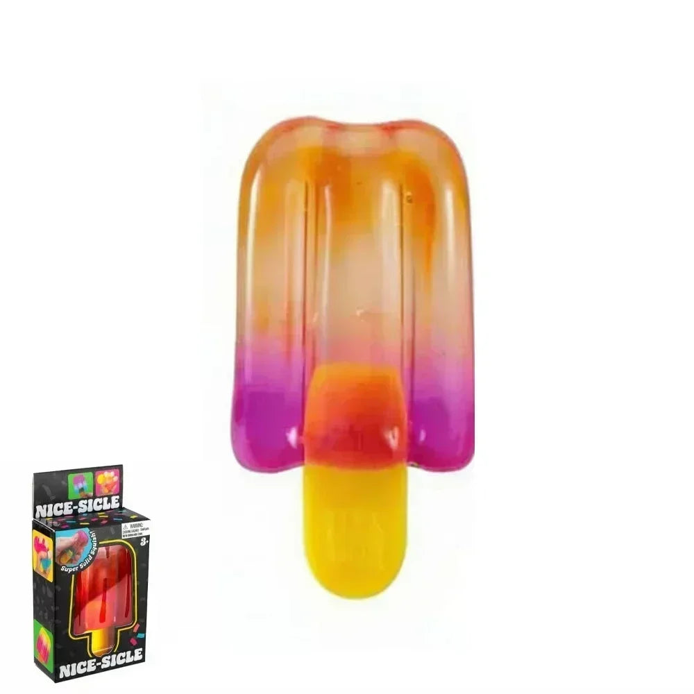 2026 New Model NeeDoh Fuzz Ball Wonder Waves Sensory Squeeze Toy Textured Stress Relief Fidget Ball for Adults Toy