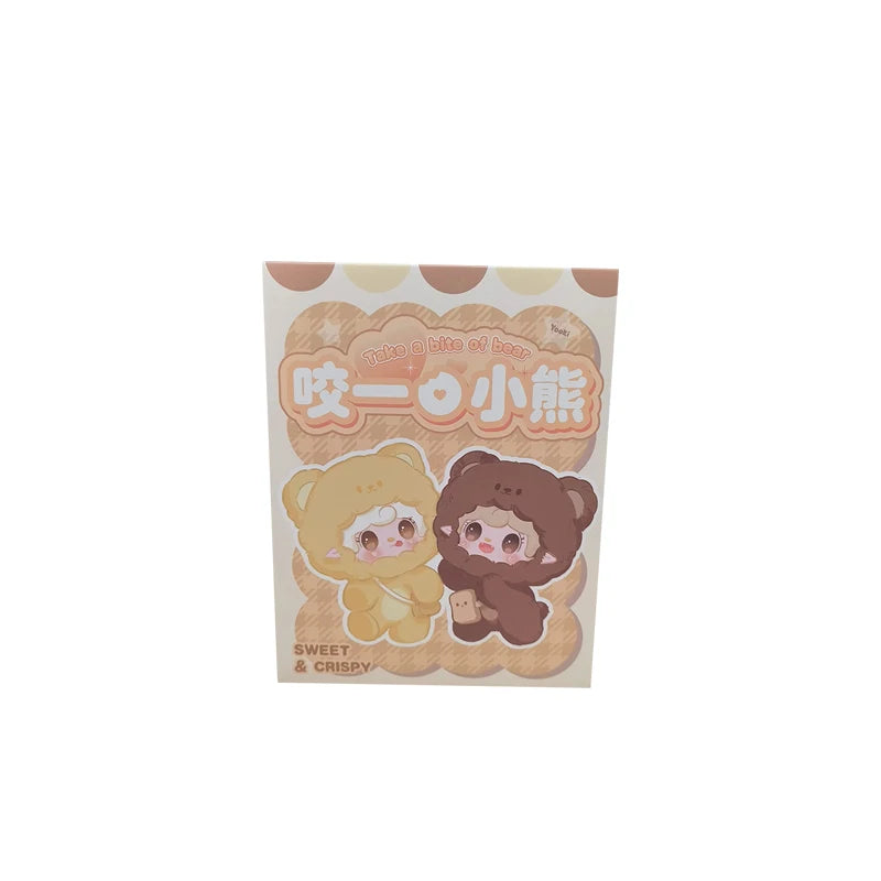 Yooki 4th Generation Take A Bit Small Bear plush doll keychain backpack pendant blind box figure