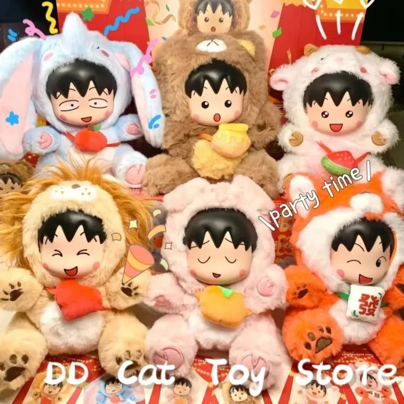 Chibi Maruko-Chan Dress Up Party Series plush vinyl blind box collectible figure by HSF Marketplace