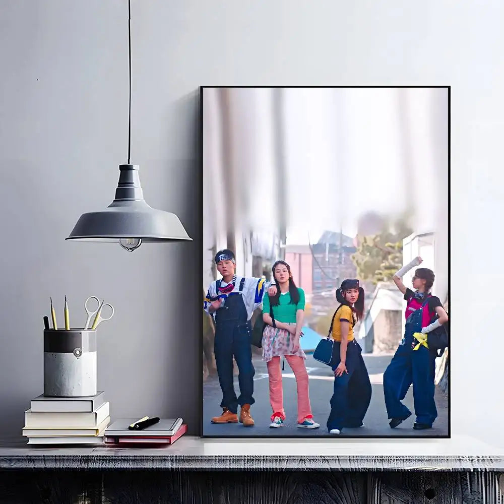 Korean anime poster for home decor featuring Twenty Five Twenty One artwork by HSF Marketplace