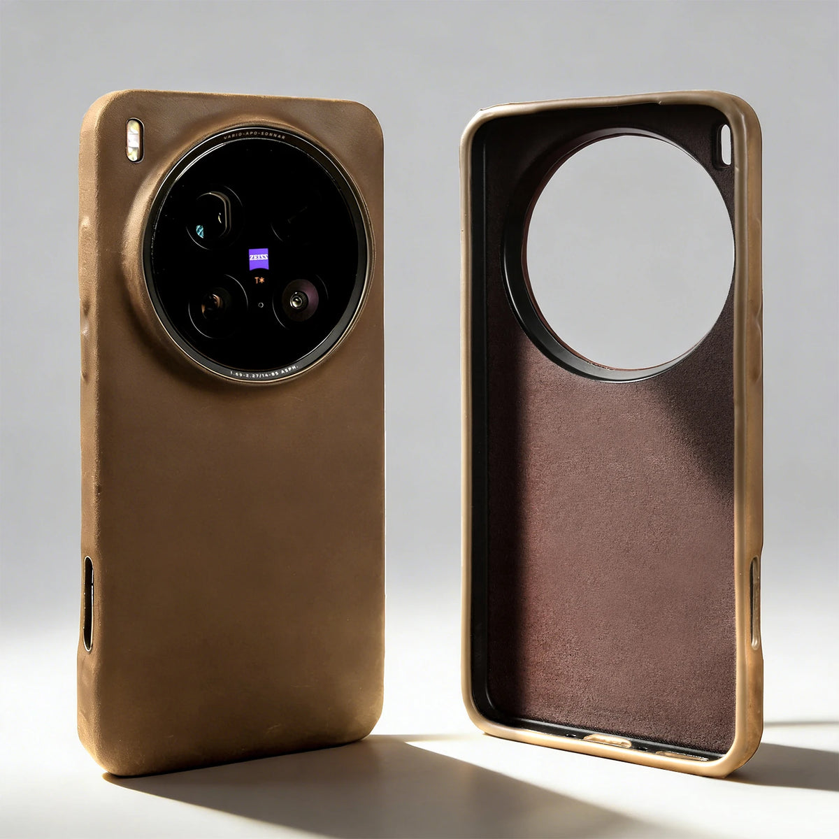 Genuine cowhide leather MagSafe case for OPPO Find X9 by HSF Marketplace