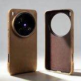 Genuine cowhide leather MagSafe case for OPPO Find X9 by HSF Marketplace