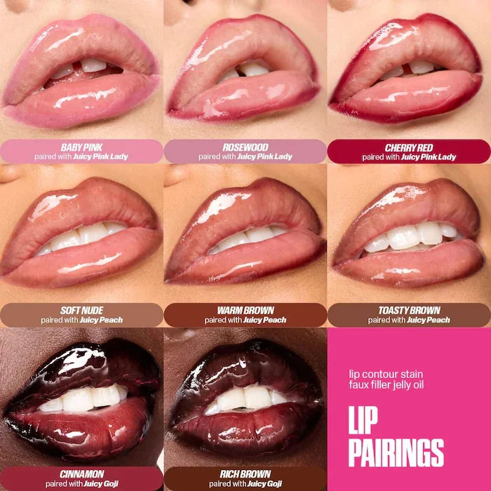 Waterproof matte red lipliner pencil by HSF Marketplace, long-lasting, moisturizing lipstick with velvet finish in 8 colors.