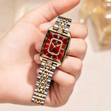 BINBOND Zircon Luxury Reloj Original Waterproof Sturdy Auto Date Women's Watches Ladies Wristwatch Quartz Watch For Women