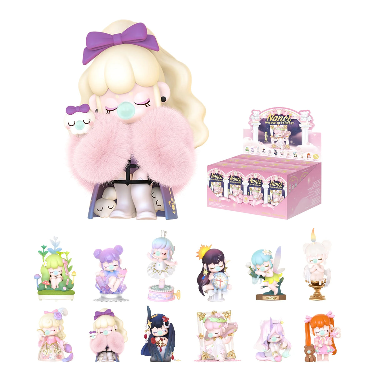 Rolife Nanci Museum of Fantasy blind box collectible action figure toy in surprise packaging