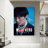 Weak Hero Class 1 Korean poster for stylish home decor, featuring K-culture artwork by HSF Marketplace