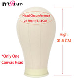 Wig Stand Tripod & Canvas Block Wig Head Adjustable Hairdresser Training Head Stand Set For Wig Display Styling Salon Home Used