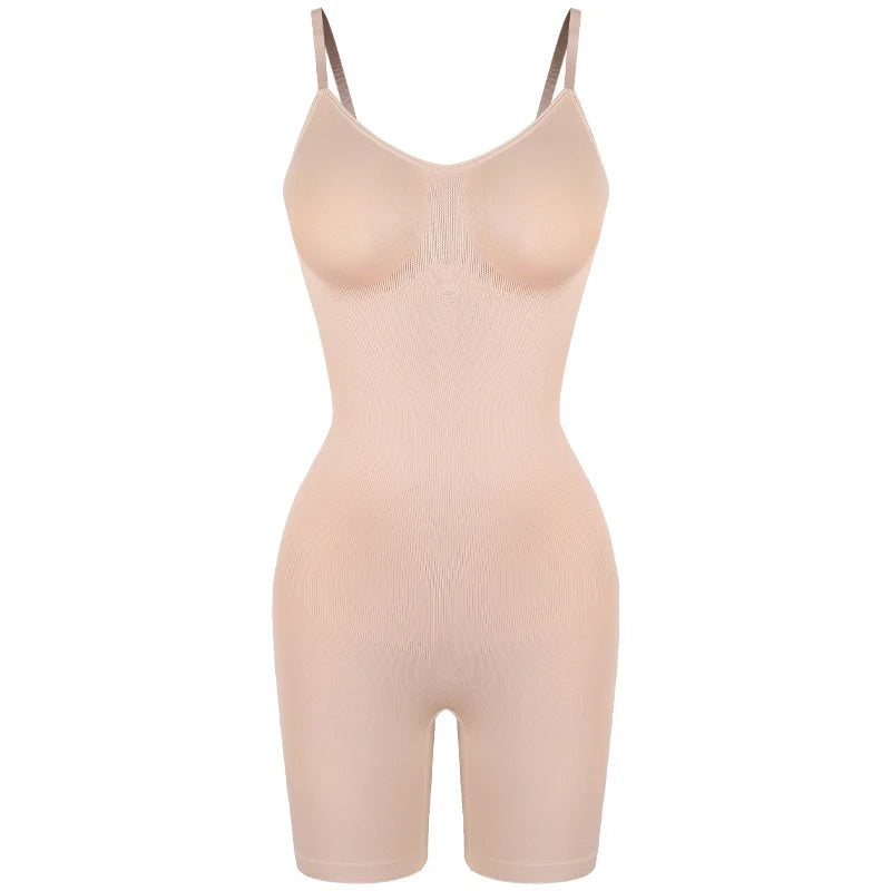 HSF Marketplace women’s bodysuit shapewear with tummy control, waist trainer, butt lifter and anti-chafing shorts