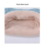Children's warm fleece-lined hat, scarf, and gloves set by HSF Marketplace for winter wear