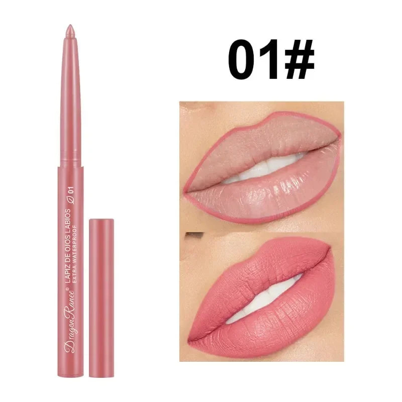 HSF Marketplace waterproof matte lipliner pencil in sexy red, with a smooth lip contour and moisturizing finish for lip makeup.