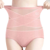 High-waist postpartum body shaper shapewear cotton seamless underpants for tummy control in large size