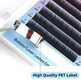 RUJADE Bottom Lower Lashes 5mm 6mm 7mm 8mm Short Sizes Under Eyelashes Lower Lashes Natural False Individual Eyelash Extension