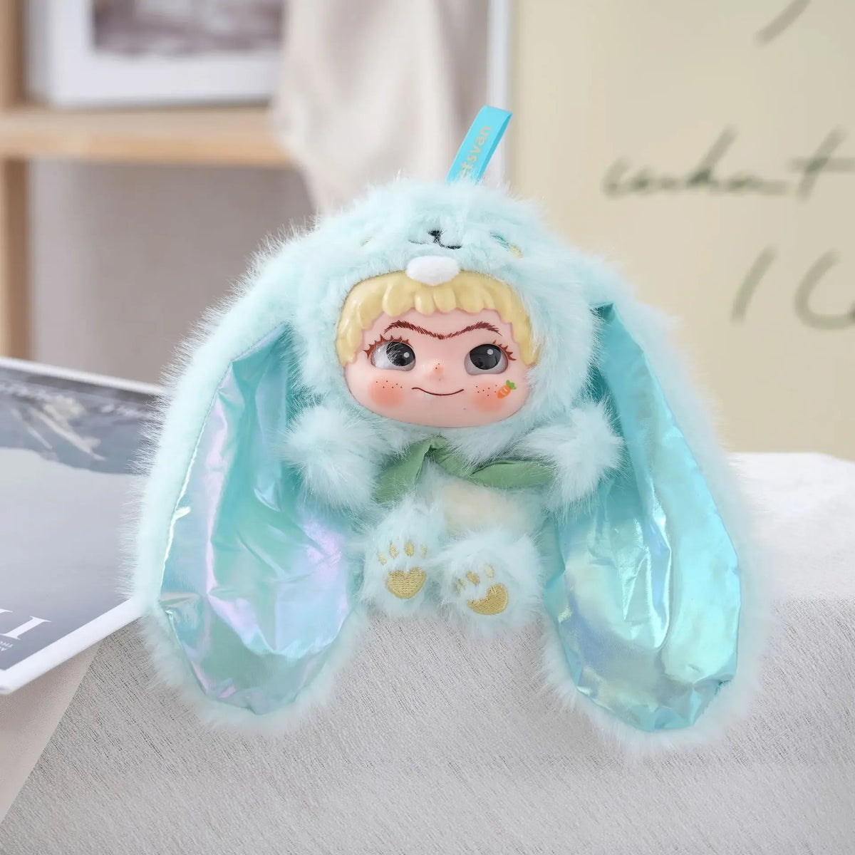 Wakuku rabbit plush doll pendant from the Second Generation Party blind box collection by HSF Marketplace