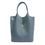 Genuine cowhide leather tote bag for women, luxury commuter style handbag by HSF Marketplace
