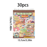 3D sticker book for DIY Chinese ancient town scrapbook by HSF Marketplace