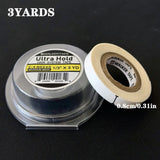 3/12/36yars Ultra Hold Hair System Tape Double Sided Adhesive Tape For Hair Extension Toupee Wig White Tape Strong Hold