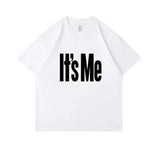 Kpop inspired print crop T-shirt for women, casual cotton tee by HSF Marketplace