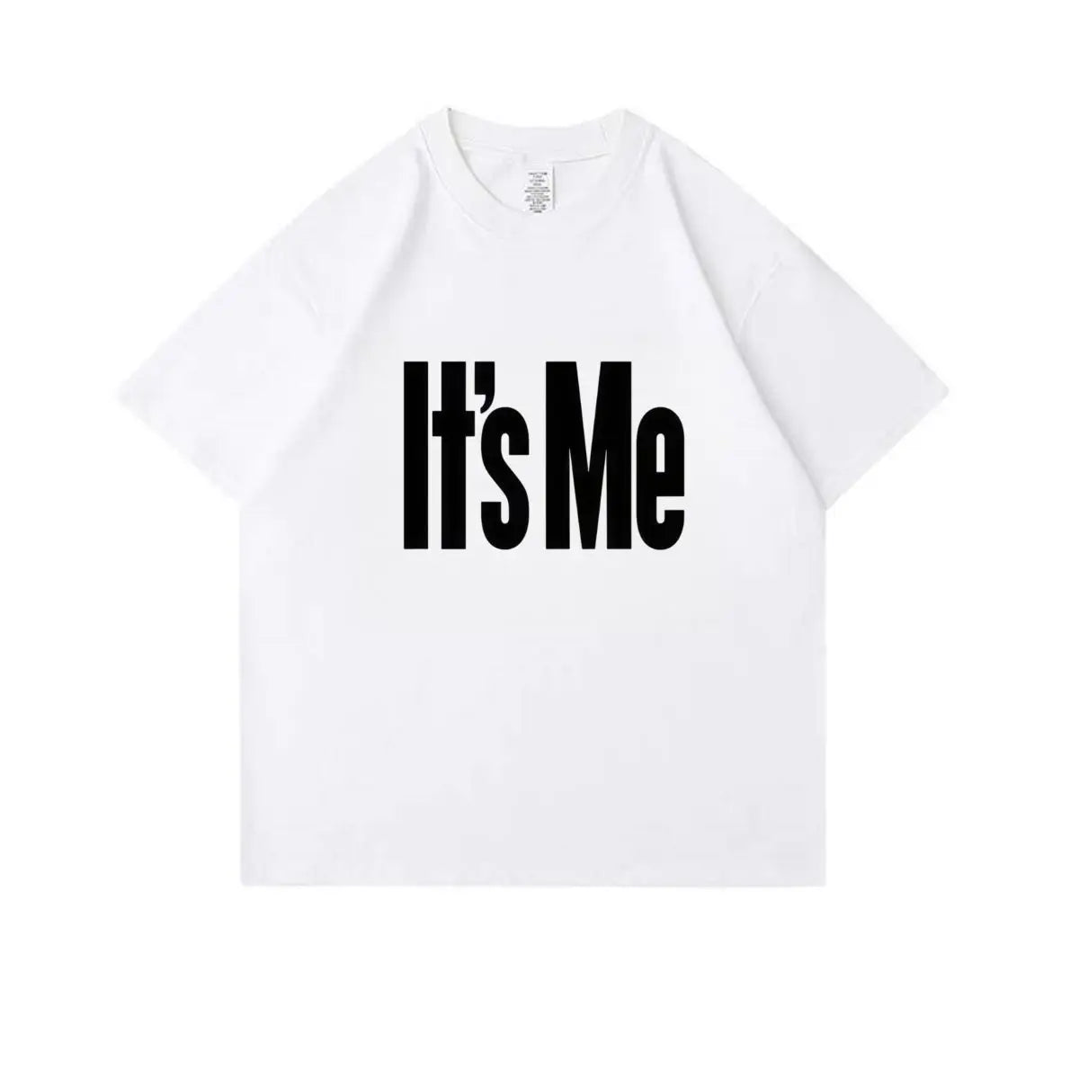 Kpop inspired print crop T-shirt for women, casual cotton tee by HSF Marketplace