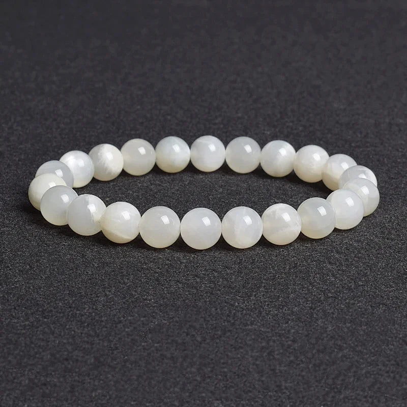 Genuine Natural Stone Bracelet Apatite Lapis Lazuli Agate Crystal Tiger Eye High Quality Gem Beads Bracelet Homme Jewelry Bangle