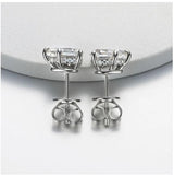 Lab-grown diamond drop earrings in 18K gold, 0.5CT pear-cut design by HSF Marketplace