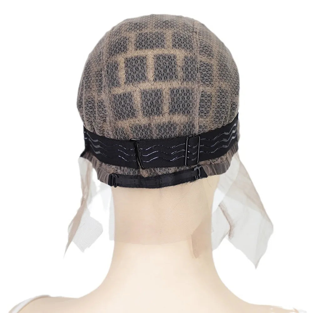 Knotless Full Lace Wig Box Braid Making Sew In Crochet Braids Cap Wig For Black Women Crochet Hair Extension with Baby Hair Wig
